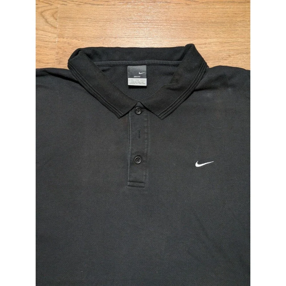 Nike Men's Short Sleeve‎ Dri-fit Polo Shirt, Black, XXL